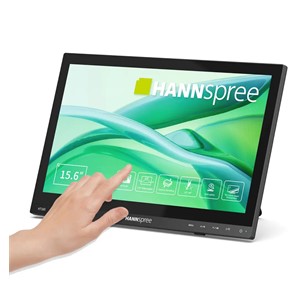 Hannspree HT165HPB computer monitor 39.6 cm (15.6) 1920 x 1080 pixels Full HD LCD Touchscreen Black