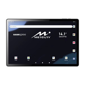 Hannspree Mercury Mediatek LTE 128 GB 35.8 cm (14.1) 6 GB Wi-Fi 5 (802.11ac) Android 15 Black