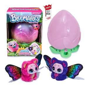 Hatchimals Bloomables by , Kittyfly Surprise Interactive Toy & Flower with Repeatable Reveal & Transformation, 100+ Sounds & Reactions (Styles Vary), Kids Toys for Girls & Boys