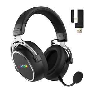 HATOR Hypergang 3 Wireless Headset Head-band Gaming USB Type-C /USB Type-A Bluetooth Black