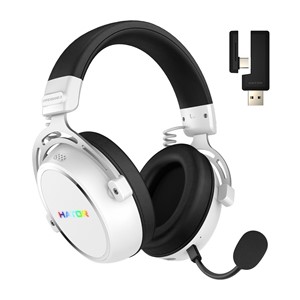 HATOR Hypergang 3 Wireless Headset Head-band Gaming USB Type-C /USB Type-A Bluetooth White