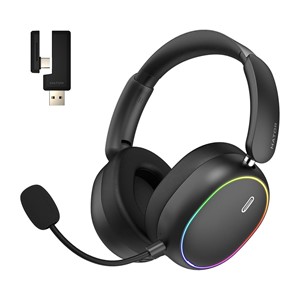 HATOR Phoenix 2 Wireless Headset Wired & Wireless Head-band Gaming USB Type-C /USB Type-A Bluetooth Black