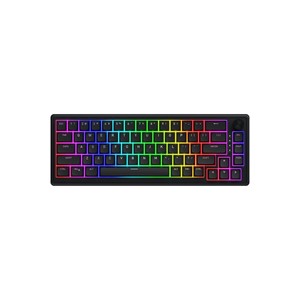 HATOR Skyfall 65 Wired, Mechanical, USB-C, Aurum Sterling, 70M clicks, RGB, Black, 790g