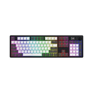 HATOR Skyfall Pro Wireless 100 keyboard Gaming USB + RF Wireless + Bluetooth QWERTY US English Black, Grey