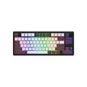 HATOR Skyfall Pro Wireless 80 keyboard Gaming USB + RF Wireless + Bluetooth QWERTY US English Black, Grey