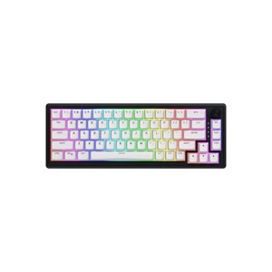 HATOR Skyfall Wireless 65 keyboard Gaming USB + RF Wireless + Bluetooth QWERTY US English Black, White