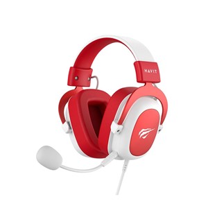 Havit H2002D Gaming headphones White, red