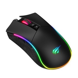 Havit MS1001S - Optical right-handed gaming mouse, USB type A, black-grey