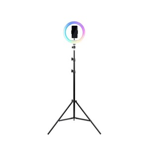 Havit ST7026 - tripod with RGB light ring, black