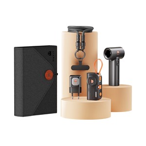 Havit STK011 EU Travel Set - set (travel charger + power bank + USB-C cable + hand fan)