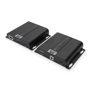 HDMI IP /Cat.5 /6 /7 Extender 120m 4K 30Hz UHD PoEHDCP 1.4 IR Audio (Set)