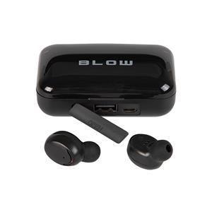 Headphones BLOW Earbuds BTE500 BLACK power bank 2000mAh 3