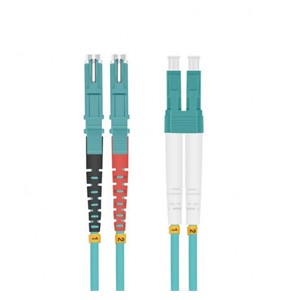 Helos 254695 InfiniBand /fibre optic cable 10 m E-2000 LC Aqua colour