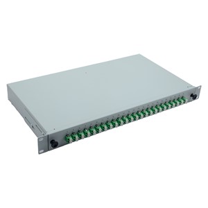 Helos 375554 rack cabinet 1U Grey