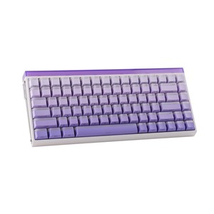 HERO84 HE White+Purple+Gradient+LIGHT JadeKing RGB AULA gasket keyboard