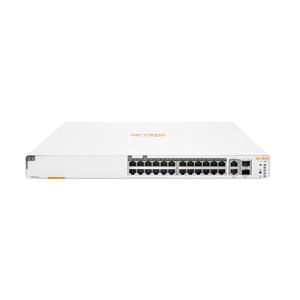 Hewlett Packard Enterprise Aruba Instant On 1960 24G 20p Class4 4p Class6 PoE 2XGT 2SFP+ 370W Managed L2+ Gigabit Ethernet (10/100/1000) Power over Ethernet (PoE) 1U White 2