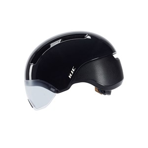 HJC CALIDO PLUS Black Cycling Helmet, METAL BLACK, Size M