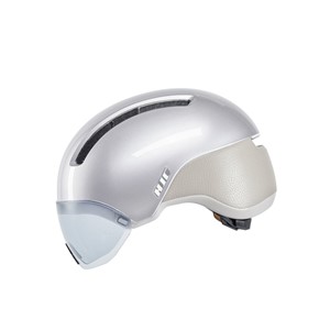HJC CALIDO PLUS Silver Cycling Helmet, PEARL GREYISH SILVER, Size L