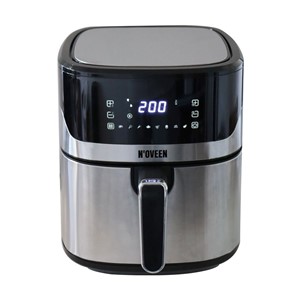 Hot air fryer NOVEEN AF550 6.5 l 1600 W Black, Silver