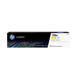 HP 126A Yellow Original LaserJet Toner Cartridge