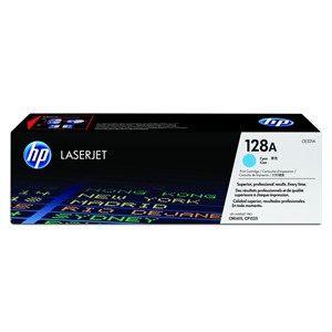 HP 128A - cyan - original - LaserJet