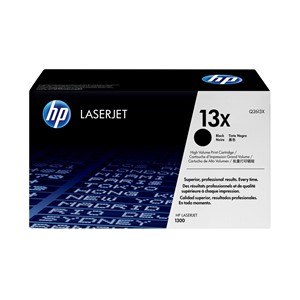 HP 13X High Yield Black Original LaserJet Toner Cartridge
