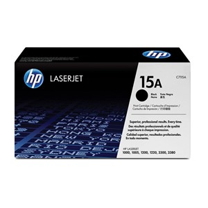 HP 15A Black Original LaserJet Toner Cartridge