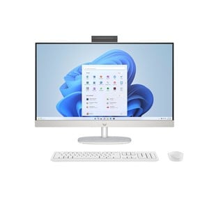 HP 27-cr0232nw AMD Ryzen™ 5 7520U 68.6 cm (27) 1920 x 1080 px All-in-One PC 16 GB LPDDR5-SDRAM 512 GB SSD Windows 11 Home Wi-Fi 6 (802.11ax) White