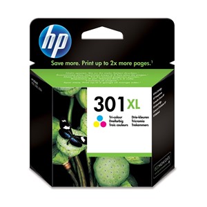 HP 301XL High Yield Tri-color Original Ink Cartridge