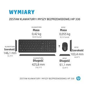 HP 330 Wireless Mouse and Keyboard Combination 9