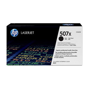 HP 507X - Hojtydende - sort - original