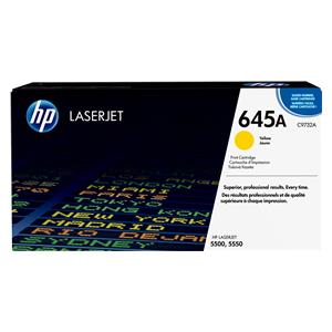 HP 645A Yellow Original LaserJet Toner Cartridge 2