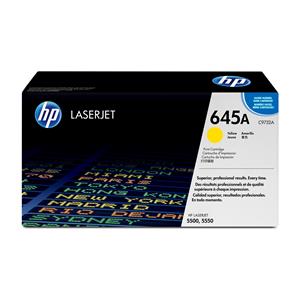 HP 645A Yellow Original LaserJet Toner Cartridge 3