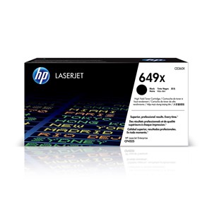 HP 649X High Yield Black Original LaserJet Toner Cartridge