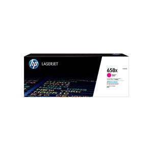HP 658X High Yield Magenta Original LaserJet Toner Cartridge