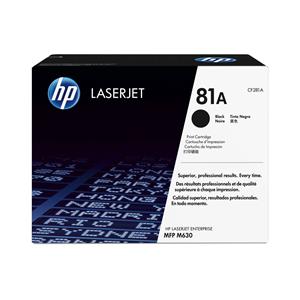 HP 81A Black Original LaserJet Toner Cartridge 2