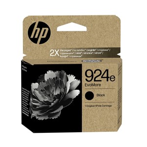 HP 924e EvoMore Black Original Ink Cartridge