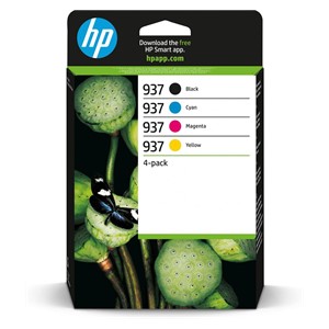 HP 937  Schwarz+Dreifarbig Tintenpatrone