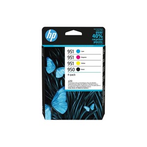 HP 950 Black /951 Cyan /Magenta /Yellow 4-pack Original Ink Cartridges