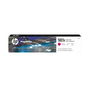 HP 981X High Yield Magenta Original PageWide Cartridge