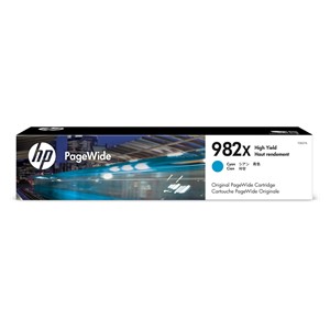 HP 982X High Yield Cyan Original PageWide Cartridge