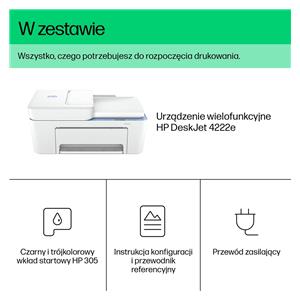 HP DeskJet HP 4222e All-in-One Printer, Color, Printer for Home, Print; copy; scan; Wireless; HP+; HP Instant Ink eligible; Scan to PDF 17