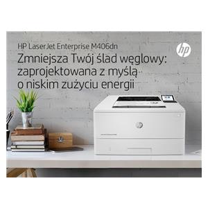 HP LaserJet Enterprise M406dn, Black and white, Printer for Business, Print, Compact Size; Strong Security; Two-sided printing; Energy Efficient; Front-facing USB printing 7