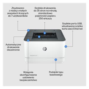 HP LaserJet Pro 3002dn - printer - S/H 6