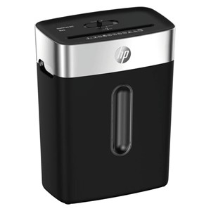 HP OneShred 8CC paper shredder Particle-cut shredding 68 dB 22 cm Black