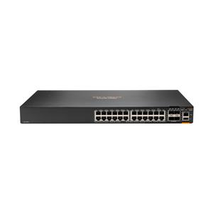 HPE Aruba Networking Aruba 6200F 24G Class4 PoE 4SFP+ 370W Managed L3 Gigabit Ethernet (10/100/1000) Power over Ethernet (PoE) 1U