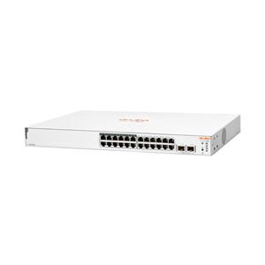 HPE Aruba Networking Aruba Instant On 1830 24G 12p Class4 PoE 2SFP 195W Managed L2 Gigabit Ethernet (10/100/1000) Power over Ethernet (PoE) 1U 2