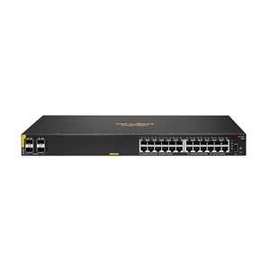 HPE Aruba Networking CX 6100 24G Class4 PoE 4SFP+ 370W Switch