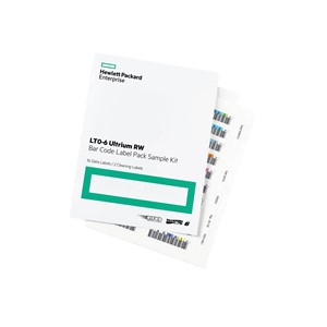 HPE LTO-6 Ultrium RW Bar Code Label Pack