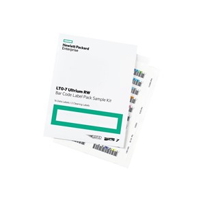 HPE LTO-7 Ultrium RW Bar Code Label Pack